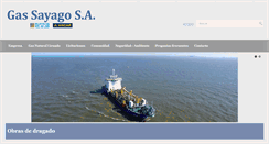 Desktop Screenshot of gassayago.com.uy
